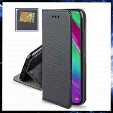 COQUE PORTEFEUILLE NOIR Pour SAMSUNG GALAXY A20e ETUI HOUSSE LIVRE ANTICHOC comprar usado  Enviando para Brazil