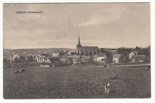 Usado, AK Asbach Westerwald Totalansicht Kirche Wohnhäuser Kühe D295 comprar usado  Enviando para Brazil