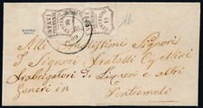 1859 parma 10c. usato  Milano