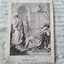 Gravure racine bérénice d'occasion  Nantes-