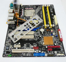 Placa-mãe ASUS P5B Deluxe Rev1.04G soquete 775 com Intel CPU Q6600 + IO Shield comprar usado  Enviando para Brazil