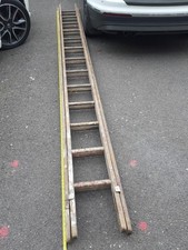 Wooden ladder for sale  HEANOR