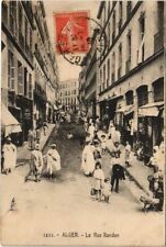 CPA AK ALGERIA ALGER La Rue Randon (1146594) comprar usado  Enviando para Brazil