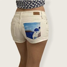 Pantaloncino levis bianco usato  Milano