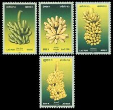 Laos N°1634/1637 ** Frutta: Banana, 2006 Laos Sc#1701-1704 Bananas MNH comprar usado  Enviando para Brazil