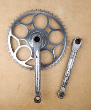 Pédalier acier chromé d'occasion Pédalier acier chromé d'occasion  Villeurbanne