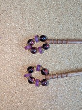 Wooden lace bobbins for sale  COVENTRY