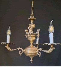Lampadario medio ottone usato  Sant Ambrogio di Valpolicella