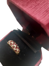 Pavé diamants rubis d'occasion  Laon