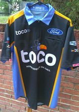 Camisa Clint Bowyer #14 TOCO/Stewart Haas Racing corrida usada pit crew - Média, usado comprar usado  Enviando para Brazil