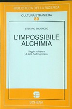 Impossibile alchimia brugnolo usato  Italia