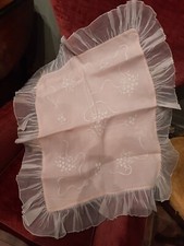 Antico cuscino organza usato  Genova