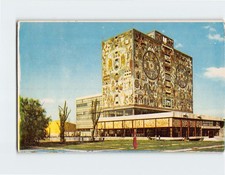 Cartão postal Biblioteca Ciudad Universitaria Cidade do México México, usado comprar usado  Enviando para Brazil