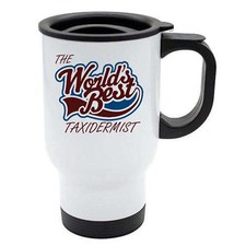 Il Worlds Best Taxidermist Termica Eco Tazza da Viaggio - Bianco Acciaio Inox comprar usado  Enviando para Brazil