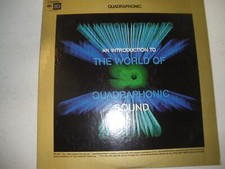 QUADRAPHONIC COLUMBIA LP RECORD/AN INTRODUCTION TO THE WORLD OF SQ SOUND/QUAD comprar usado  Enviando para Brazil