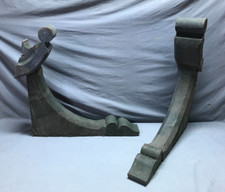 Pair antique wood for sale  Oneonta