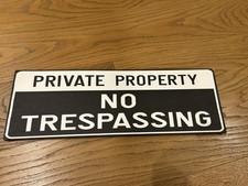 Cartello proprieta privata usato Cartello proprieta privata usato  Milano