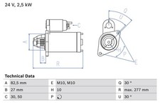 Bosch anlasser starter gebraucht kaufen  Oberlungwitz