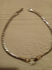 Collier chaîne gourmette d'occasion  Moyaux