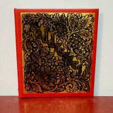 Gold red faux for sale  Des Plaines