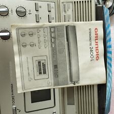 Vintage grundig stenorette usato  Lucca
