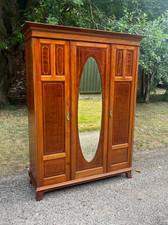 Antique mahogany inlaid for sale  YORK