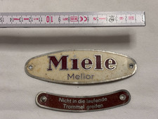 Miele schild emaile gebraucht kaufen  Braunschweig