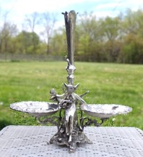 Vtg silverplated cupid for sale  Valparaiso
