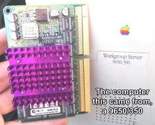 TESTADO PowerMac 9600 Upgrade PPCG3-400-5-K-06 Soneto Crescendo G3 400mhz 400/512 comprar usado  Enviando para Brazil