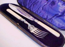 Antique fish serving for sale  UK