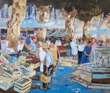 Tableau peinture marcher d'occasion  Toulouse-
