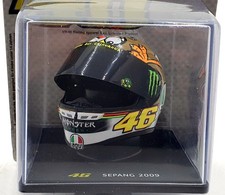 Capacete Altaya escala 1/5 MT9ALA0023 MotoGP Valentino Rossi Sepang 2009 #46 comprar usado  Enviando para Brazil