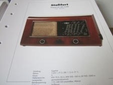 Radio archiv schaltplan gebraucht kaufen  Münsing
