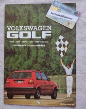 Depliant volkswagen golf usato  Messina