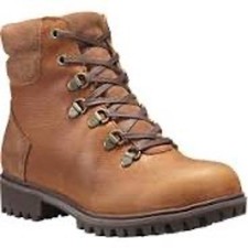 Botas de tornozelo femininas de couro impermeável Timberland trilha marrom com cadarço comprar usado  Enviando para Brazil