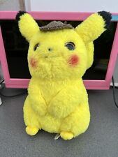 Detective pikachu plush for sale  WREXHAM