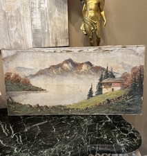 Peinture ancienne représentan d'occasion  Fraisans
