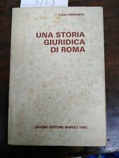 Una storia giuridica usato  Napoli