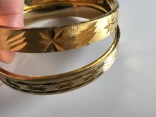 Vintage bangles gold for sale  Ireland
