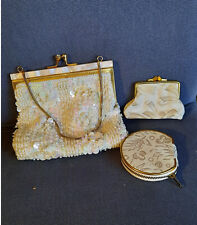 Pailetten clutch abendtasche gebraucht kaufen  Ravensburg