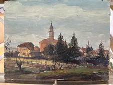 Dipinto olio legno usato  Valdagno