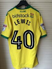 Match worn 2016 for sale  NORWICH
