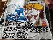 Ddr jugendbrigade fahne gebraucht kaufen  Leuna