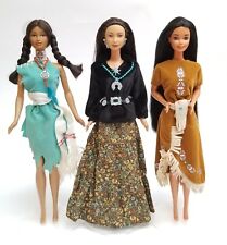 Używany, Lalki Barbie Świata: Duch Wody, Księżniczka Navajo, Indyjskie na sprzedaż  PL