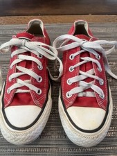 Blusa Converse vermelha All Star baixa, tamanho M9696C feminina 5,5 masculina 3,5, usado comprar usado  Enviando para Brazil