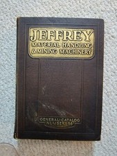 1928 Jeffrey Material Handling & Mining Machinery Catalog 86 Stamp Collection segunda mano  Embacar hacia Mexico
