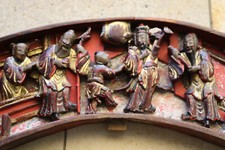 China holzrelief holzschnitzer gebraucht kaufen  Essen