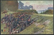 Carte postale soldats d'occasion  Osny