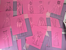 Fashion designer drawings for sale  Phoenix