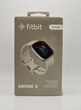 Smartwatch Fitbit Sense 2 Advanced saúde e fitness pulseiras S&L, prata - branco comprar usado  Enviando para Brazil